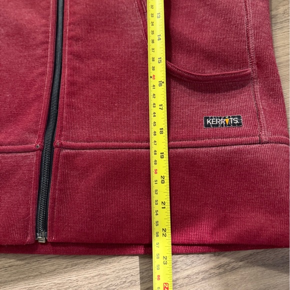 ♥️🐴 Kerrits Equestrian Women’s  Fuschia Hoodie Full Zip Jacket Size Large - Picture 8 of 9